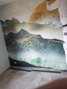 Photo de galerie - Bonjour je suis peintre qualifié je fait les tapisseries prix à la journée ou forfait ! plus d’infos merci de me contacter ou m’écrire 