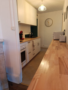 Photo de galerie - Choix d emplacement cuisine dans un appartement que j ai renové 