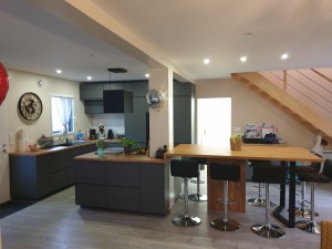 Photo de galerie - Pose d'une cuisine