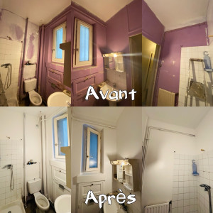 Photo de galerie - Rafraîchissement de la pièce à la demande du client 