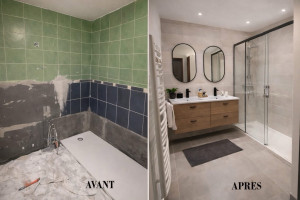 Photo de galerie - Rénovation salle de bain clé en main ✍️ 
