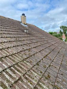 Photo de galerie - Netoiage et entretien de couverture 