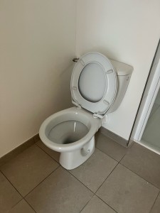 Photo de galerie - Pose d’un wc 