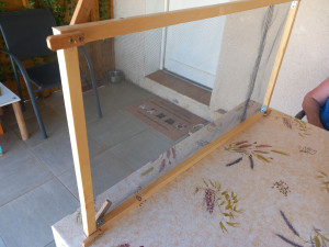 Photo de galerie - Moustiquaire faite sur mesure 