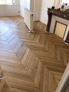 Photo de galerie - Pose de parquet - Revêtement de sol