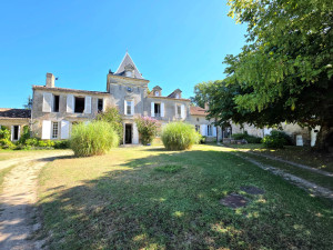 Photo de galerie - Notre magnifique château rempli d'histoire et de charme sur la commune de Virsac. Le Château de BoisMartin. 