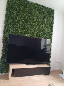 Photo de galerie - Mise en place de cadres végétaux 