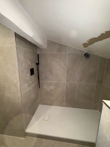 Photo de galerie - Rénovation sdb complète après 