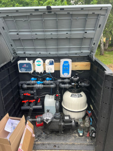 Photo de galerie - Filtration piscine 