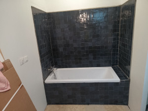 Photo de galerie - Carrelage de salle de bain