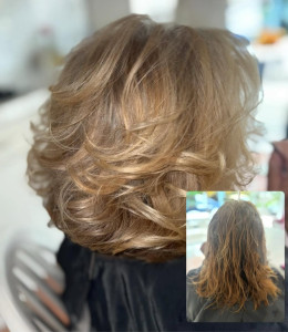 Photo de galerie - Coupe + balayage 