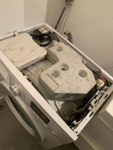 Photo de galerie - Réparation et contrôle de machine à laver bouton start HS 