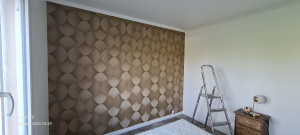 Photo de galerie - Pose papier intissé 