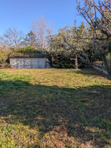 Photo de galerie - Taille de plusieurs arbres et arbustes dans un parc, nettoyage du grillage des friches 