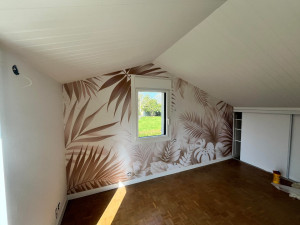 Photo de galerie - Peinture - Tapisserie