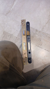 Photo de galerie - Remplacement serrure 