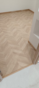 Photo de galerie - Pose de parquet stratifié 