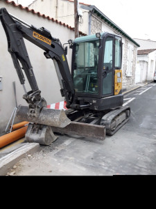 Photo de galerie - Travaux assainissement sur voirie 