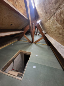 Photo de galerie - Aménagement des combles et isolation 