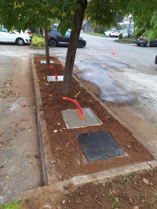 Photo de galerie - Créations d'un réseau pour borne de recharge véhicule. fabriquant allemand.
1ère installation de France en partenariat avec KREDOUDA MTP