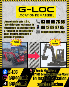 Photo de galerie - Pelleteuse / Minipelle / Mini pelle