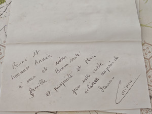 Photo de galerie - Message de remerciement 
