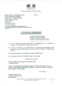 Photo de galerie - Reconnaissance de qualification professionelle