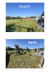 Photo de galerie - Debrousaillage remise en état d’un  pavillon 