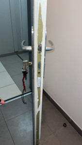 Photo de galerie - Remplacement de serrure a2p avec cylindre anti perçage