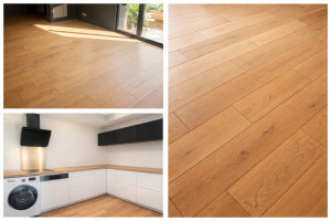 Photo de galerie - Pose de parquet - Revêtement de sol