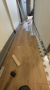 Photo de galerie - Pose de parquet - Revêtement de sol