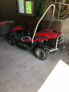 Photo de galerie - Débroussaillage difficile possible avec cette machine