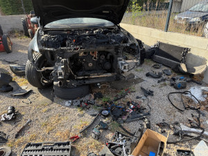 Photo de galerie - Changement de faisceau, démarreur sur un audi A6