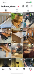 Photo de galerie - Fabrication et pose de mobilier bois 
