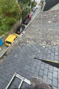 Photo de galerie - Nettoyage démousage de toiture 