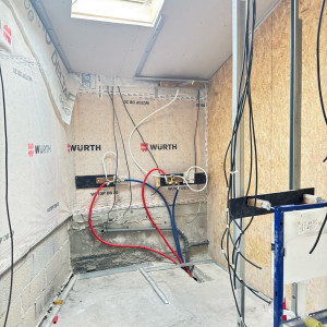 Photo de galerie - Création d’une nouvelle salle de bain, extension de maison