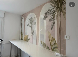 Photo de galerie - Peinture - Tapisserie