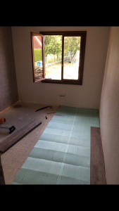 Photo de galerie - Installation d’un parquet, flottant