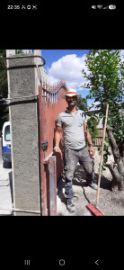 Photo de galerie - Nstallation d un portail coulissant