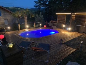 Photo de galerie - Piscine, terrasse aménagement extérieur 