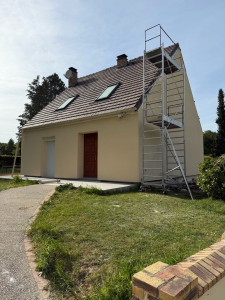 Photo de galerie - Ravalement façade et ITE