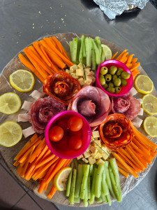 Photo de galerie - Plateau de crudités. 