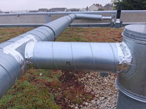 Photo de galerie - Installation réseau vmc