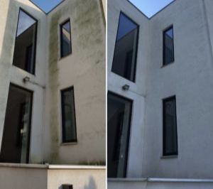 Photo de galerie - Nettoyage de la façade 