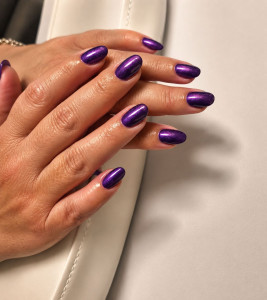 Photo de galerie - Un joli violet chrome semi-permanent