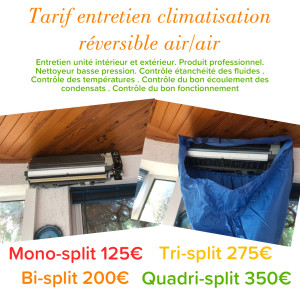 Photo de galerie - Entretiens climatisation