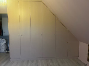 Photo de galerie - Finition dressing sur mesure 