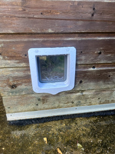 Photo de galerie - Pose de chatière 