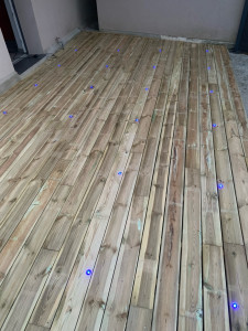 Photo de galerie - Terrasse avec led incorporé 