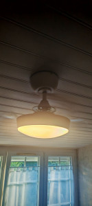 Photo de galerie - Ventilateur convertible avec pâles rétractables 